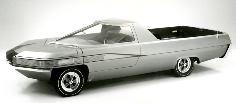Illustration for article titled Ford Once Built A Supercar Pickup Truck